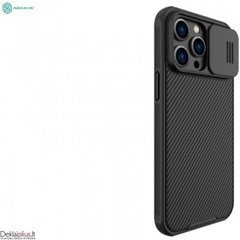 Nillkin Camshield dėklas su kameros apsauga - juodas (telefonui Apple Iphone 14 Pro)